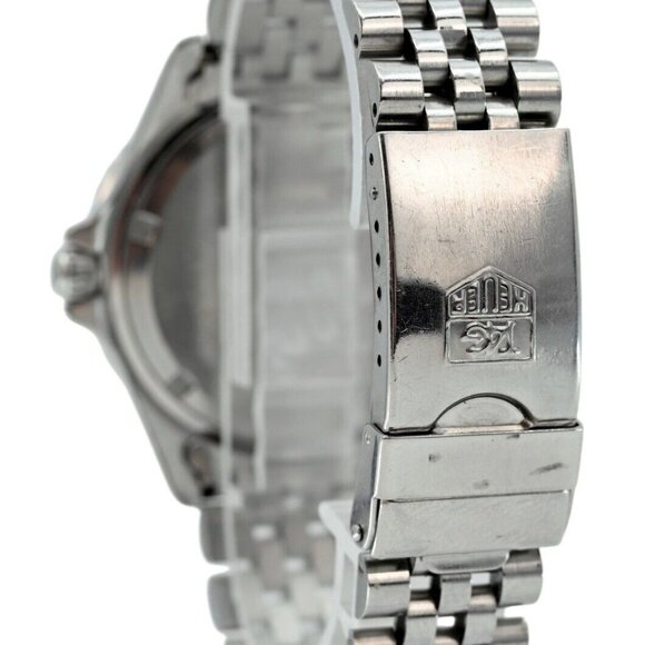 Tag Heuer Men's 37mm 980.013N Black Dial Professional 1000 Dive Watch 195/3 Band - Picture 6 of 10